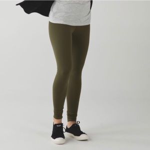 Lululemon olive green leggings